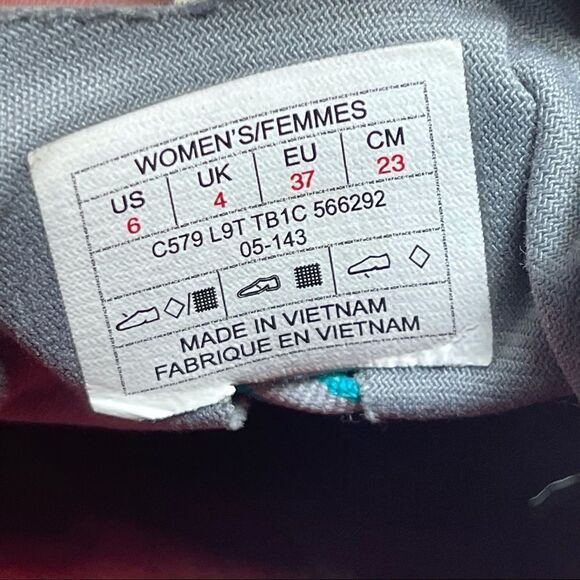 North Face Ultra TR Running Shoes Vibram hiking Athletic Sneakers Size 6 Blue - Picture 11 of 11